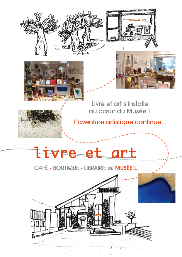 Livre et art - Café, boutique, librairie du Musée L