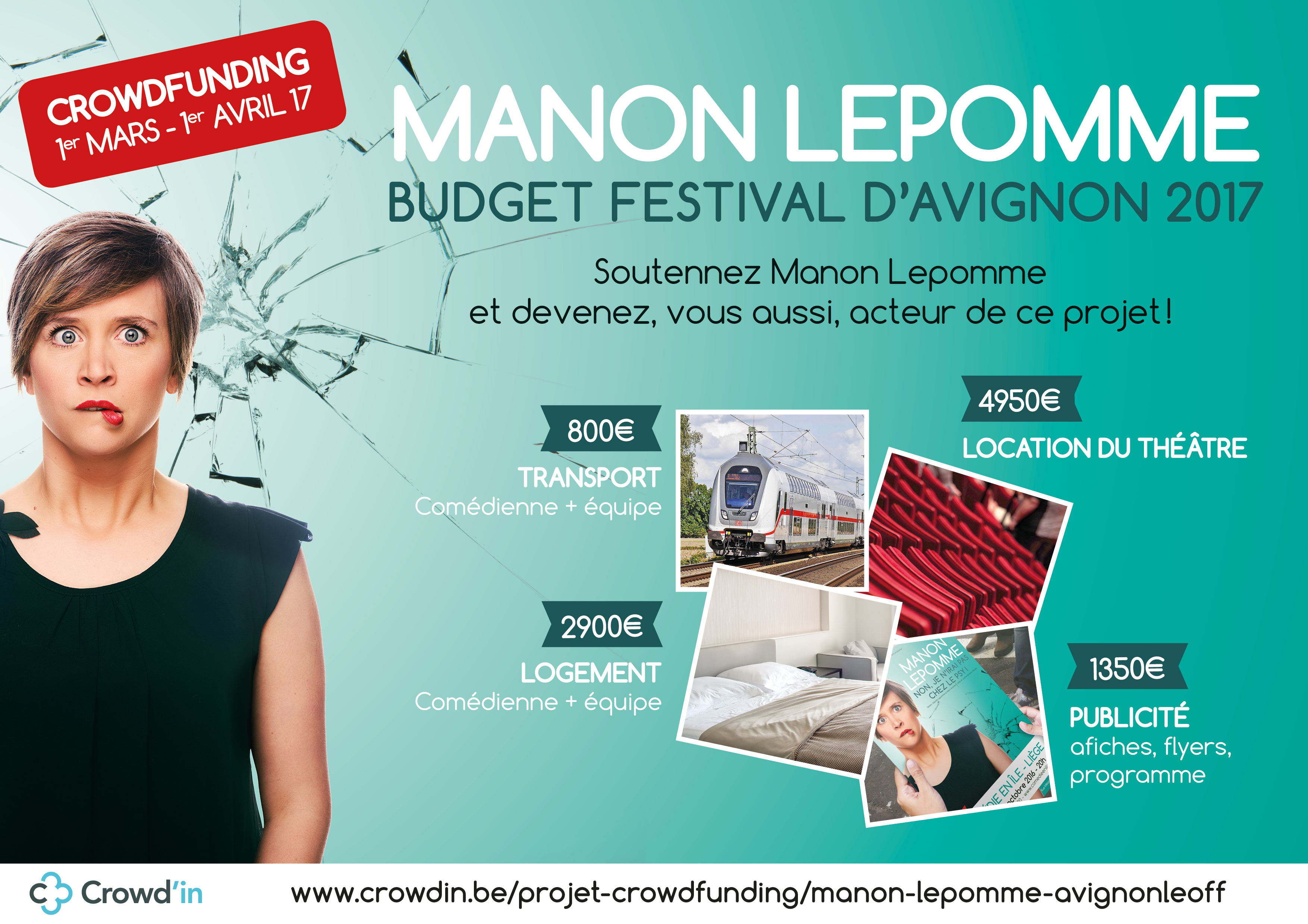 Manon Lepomme - A Avignon, grâce à vous ! 