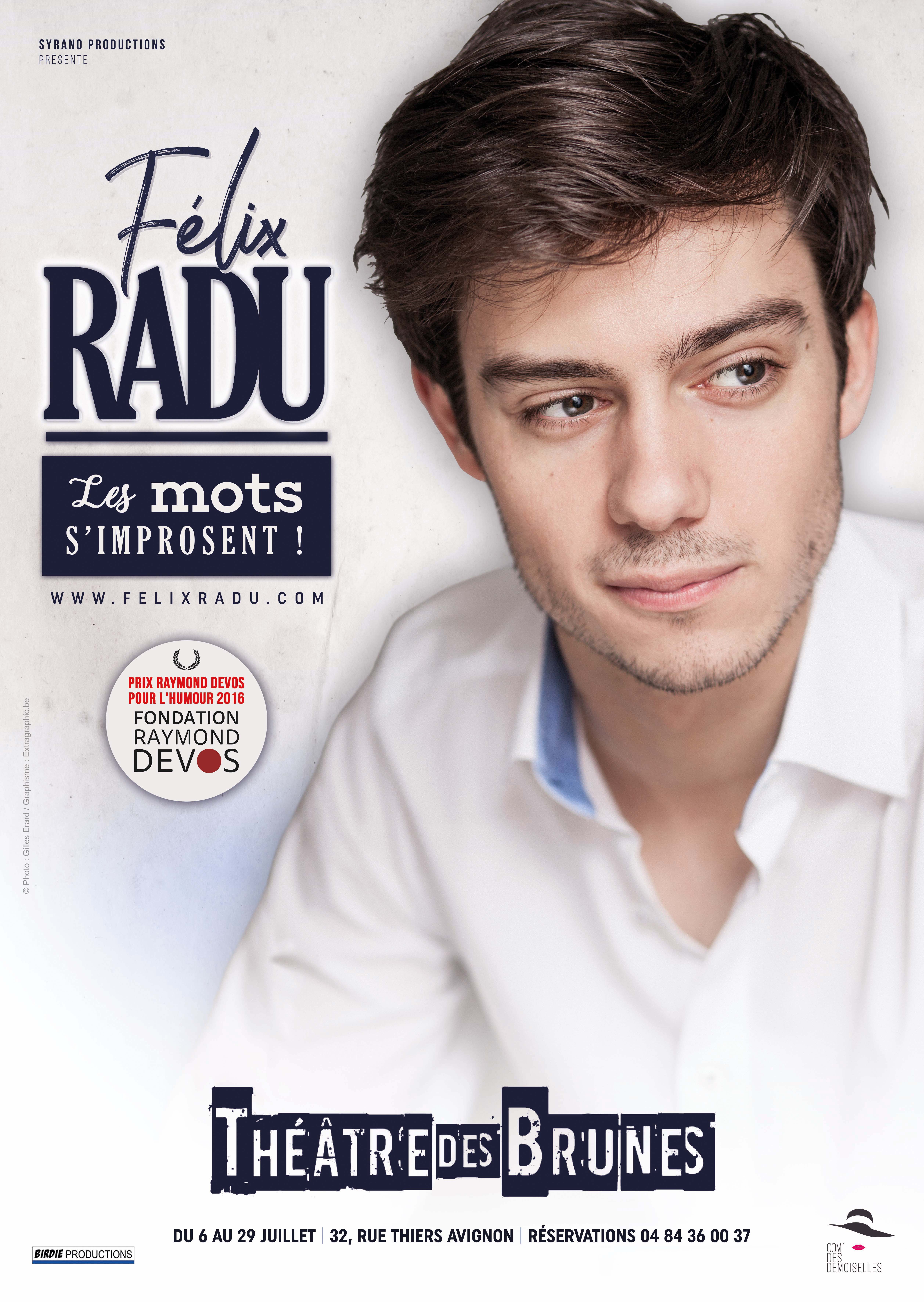 Félix Radu en route pour le Festival Off d'Avignon 
