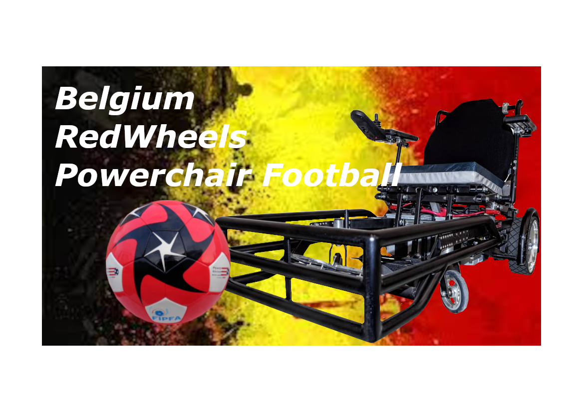Soutien à l’équipe nationale de foot fauteuil – BELGIUM REDWHEELS