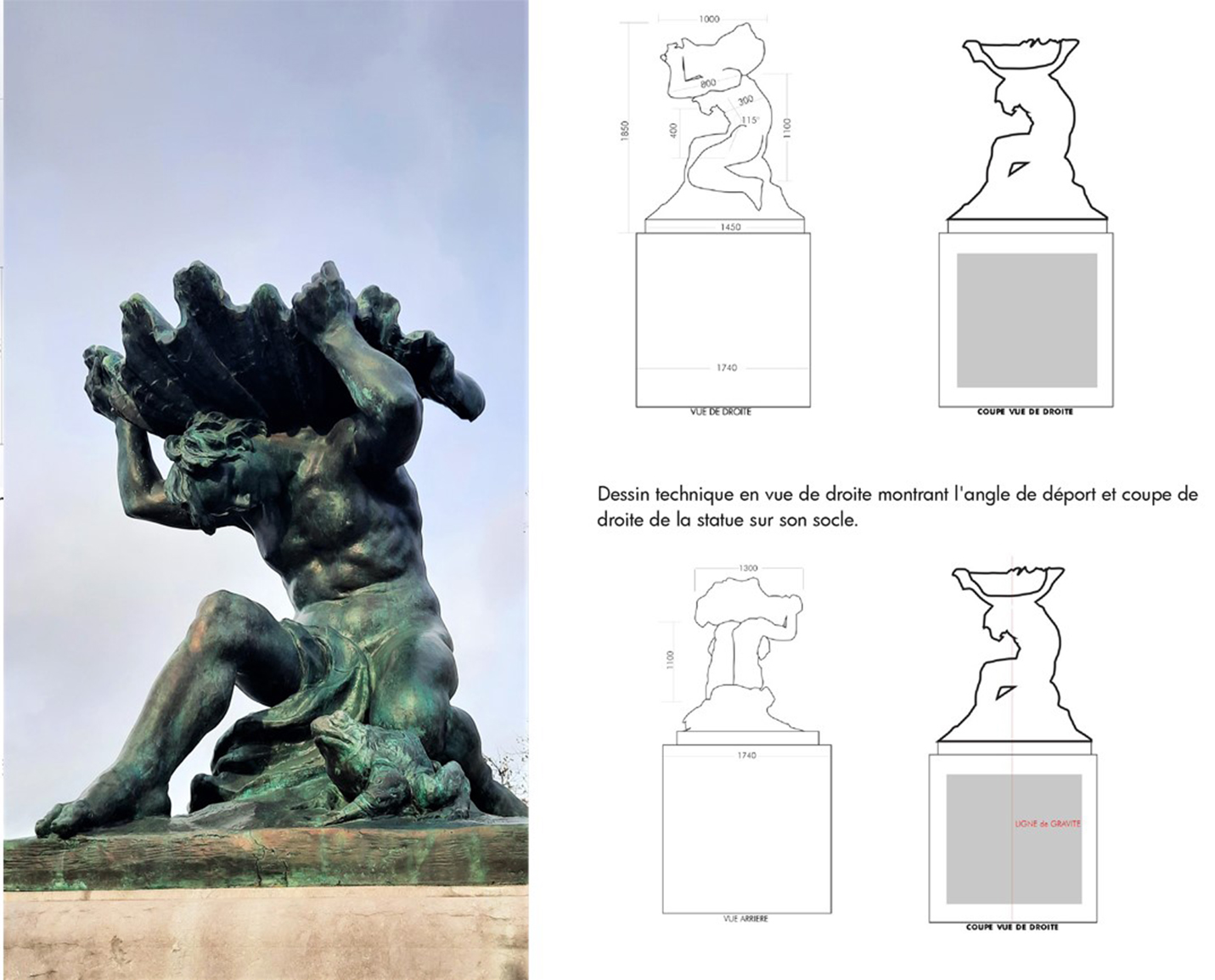 Installation sculpturale Perles Universelles pour le pont de Fragnée 2023
