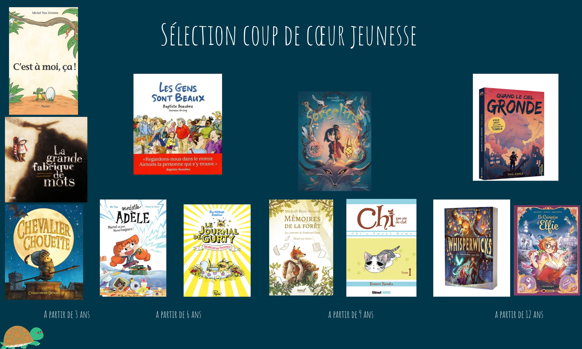 La tortue qui lit – librairie indépendante généraliste