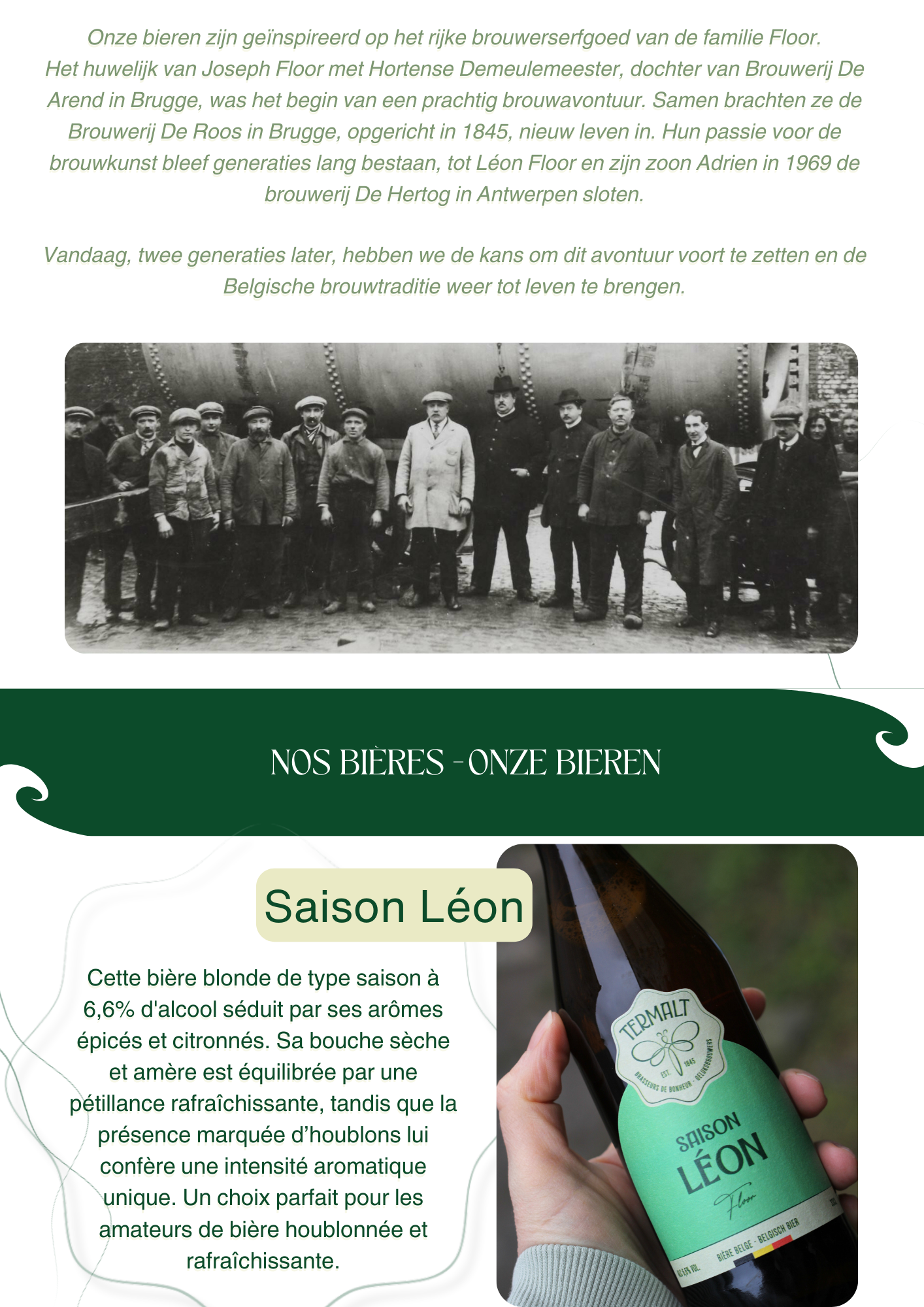 Bières Termalt Bier : pré-vente exclusive voorverkoop !
