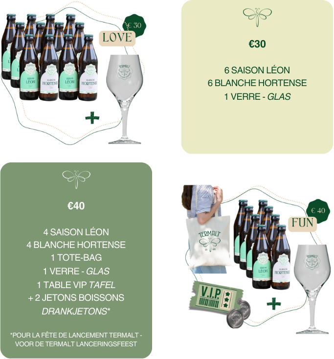 Bières Termalt Bier : pré-vente exclusive voorverkoop !