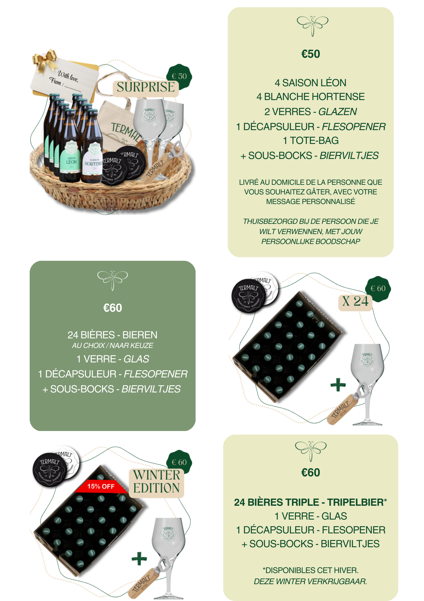 Bières Termalt Bier : pré-vente exclusive voorverkoop !