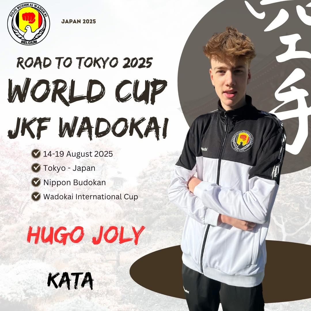 World cup Wado Kai Karate Tokyo 2025 - Dojo Bushikai Wasmuël