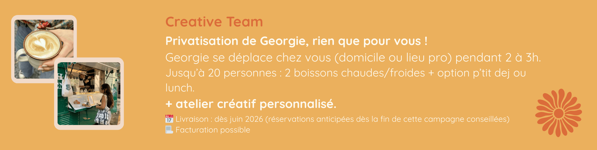 Georgie Coffee Truck, un shoot de bonne humeur