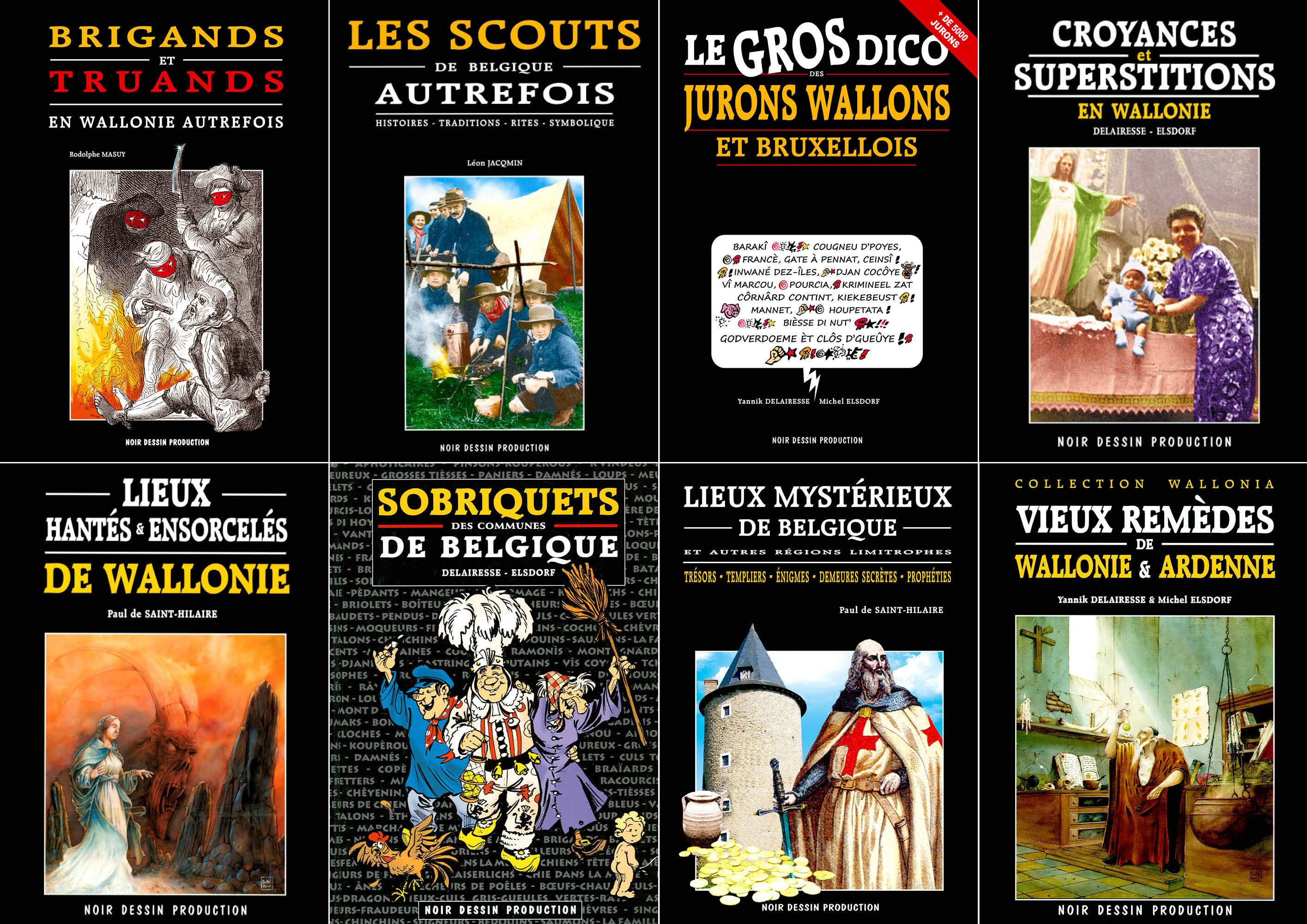 NOIR DESSIN - REEDITION D'ANCIENS TITRES PHARES
