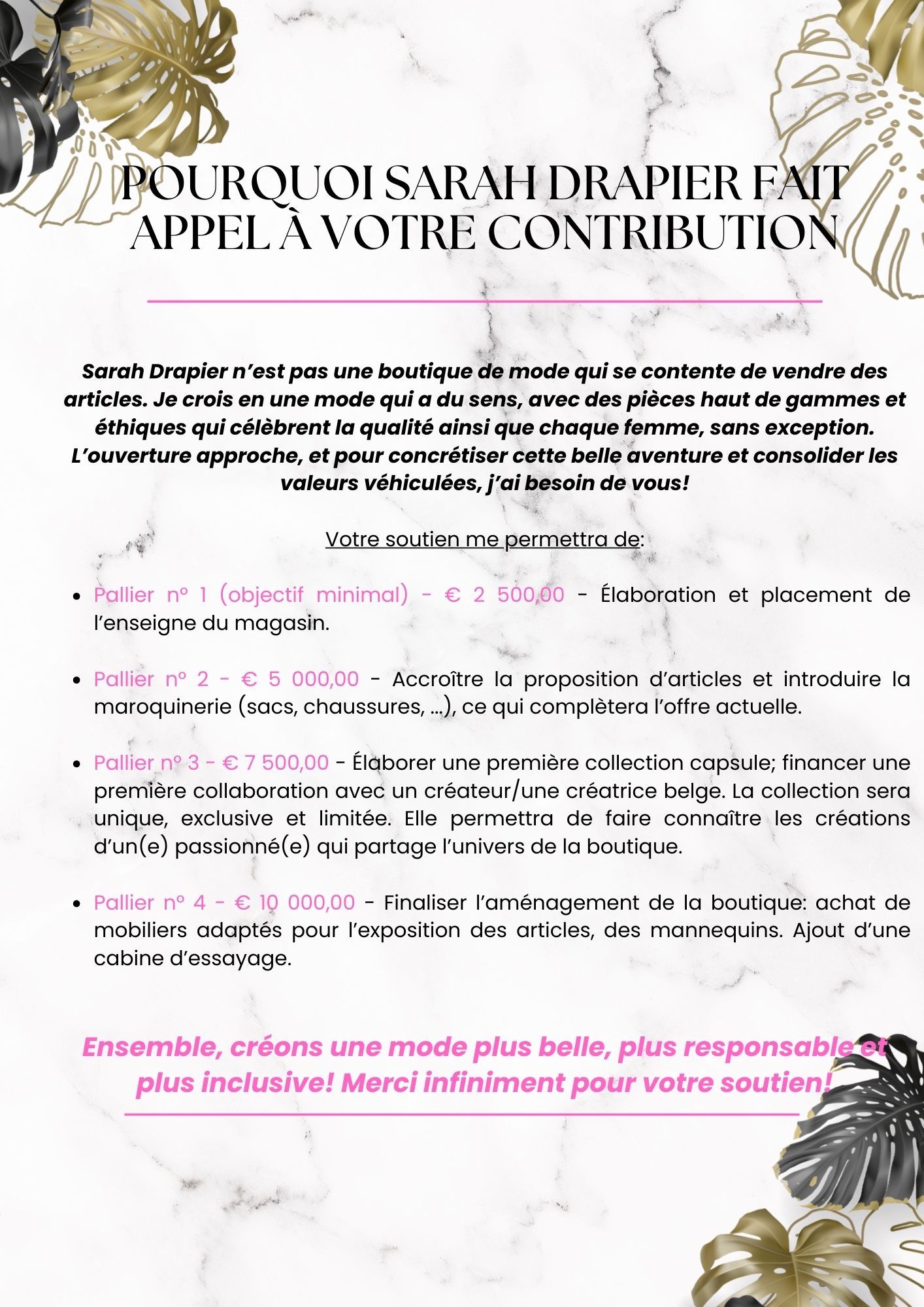 Concept store Sarah Drapier