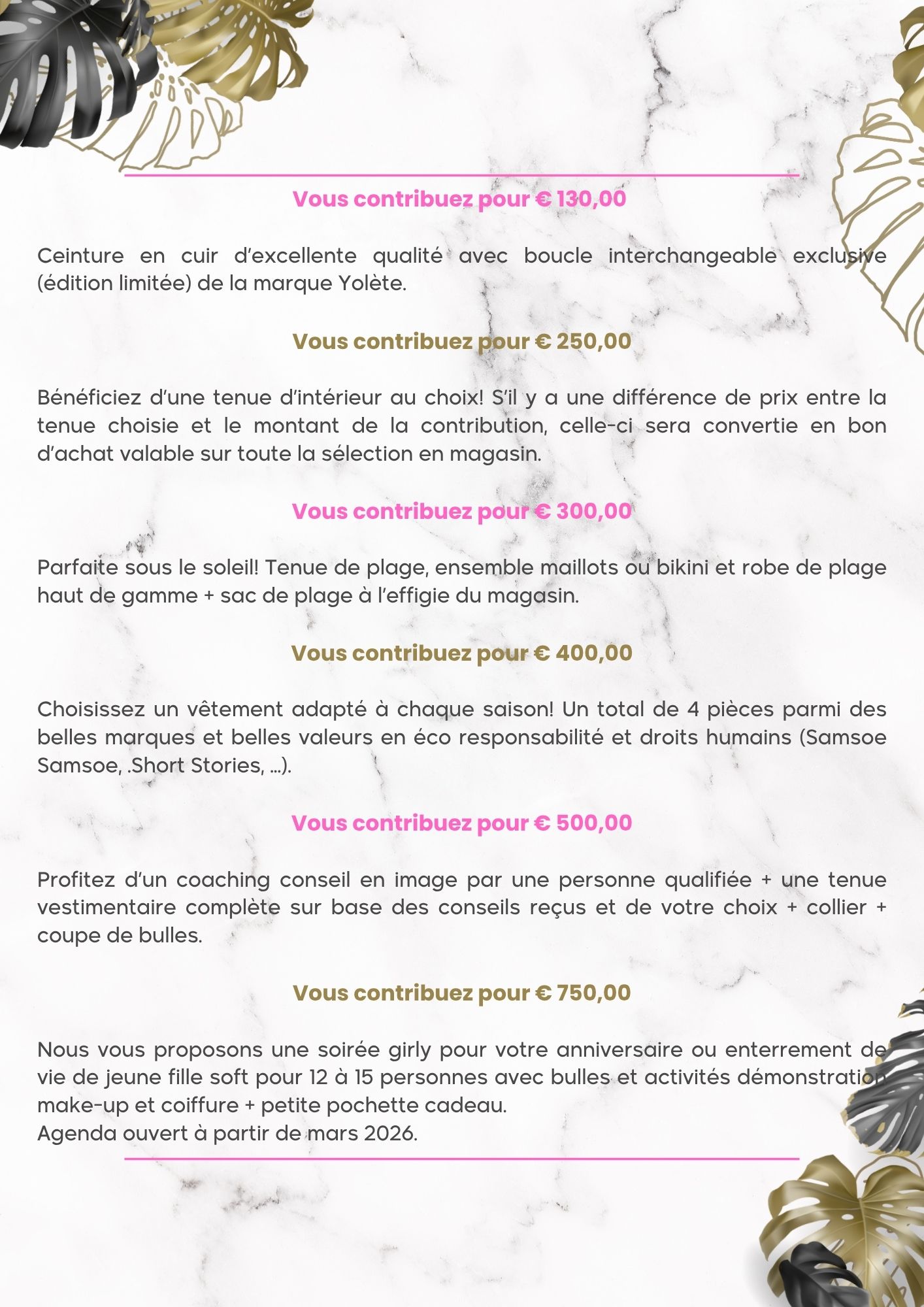 Concept store Sarah Drapier