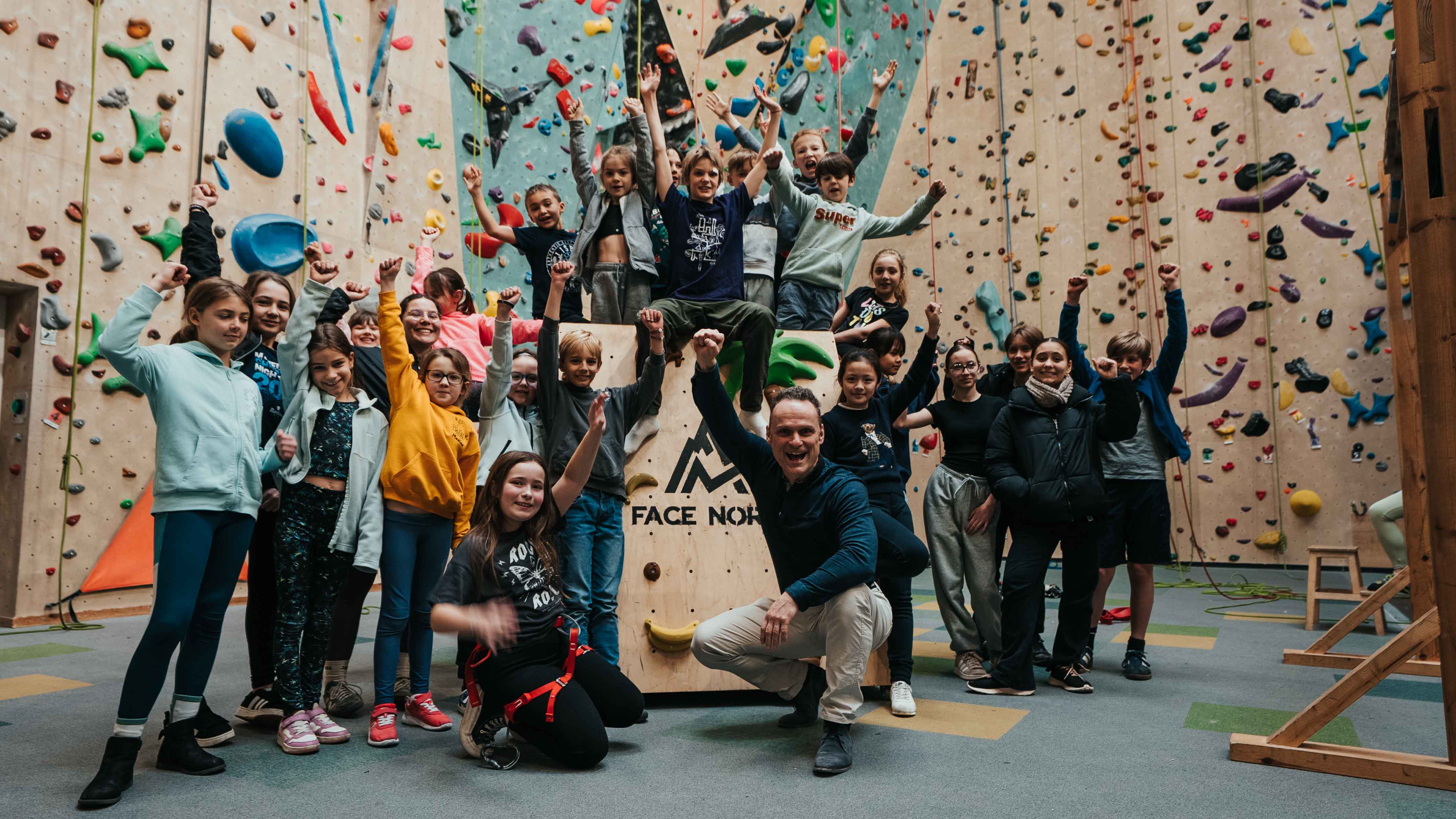 Ensemble, construisons LE centre d'escalade de référence à Face Nord Mons