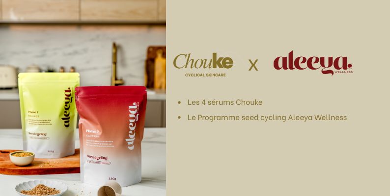 Chouke, la skincare qui suit ton cycle - Chouke, skincare die je cyclus volgt