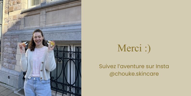 Chouke, la skincare qui suit ton cycle - Chouke, skincare die je cyclus volgt