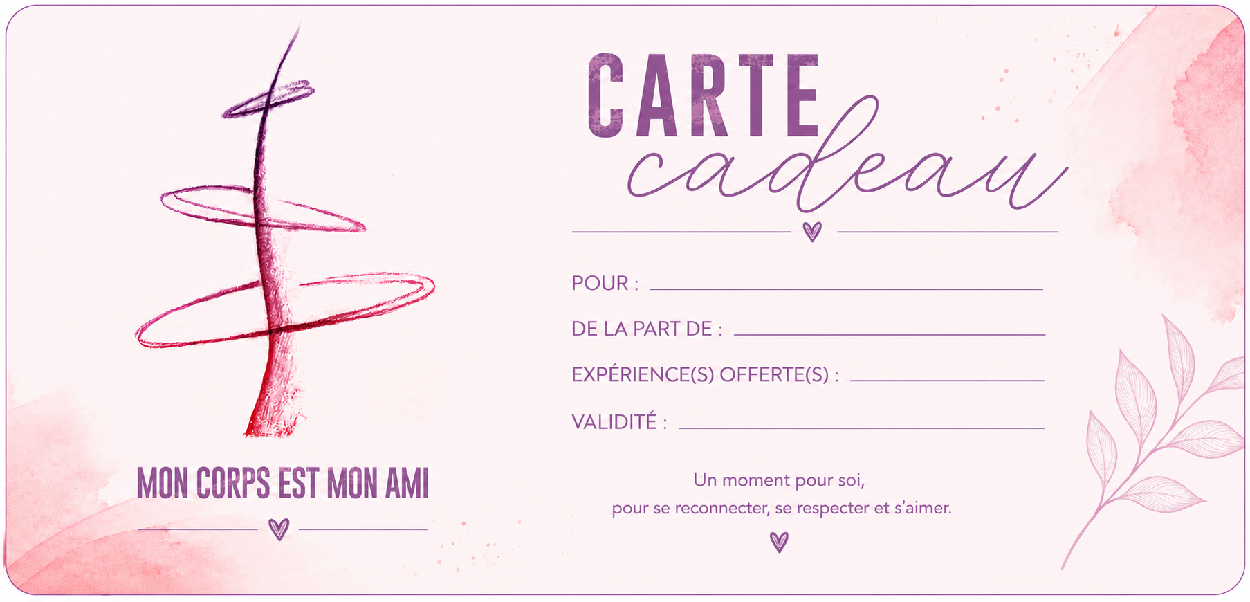 Mon Corps est mon Ami — L’Espace Reliance