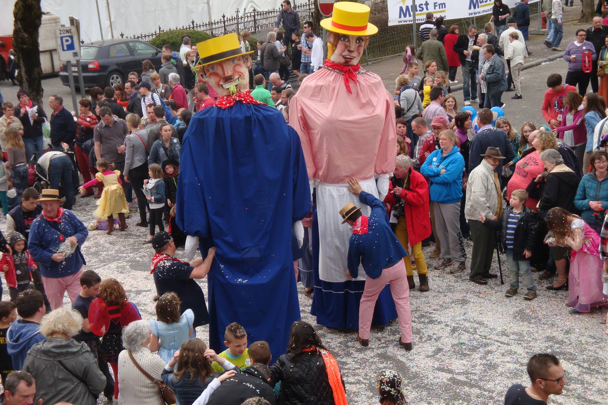 Baptiste et Fifine : Nouveaux Géants pour Florenville !