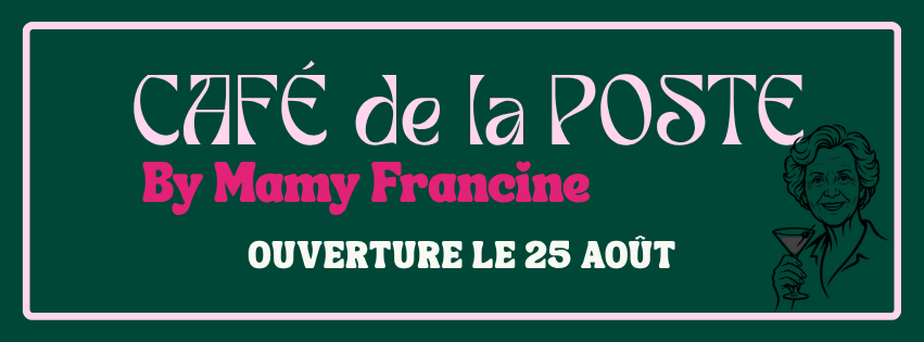 Le Café de la Poste by Mamy Francine de Chaumont-Gistoux