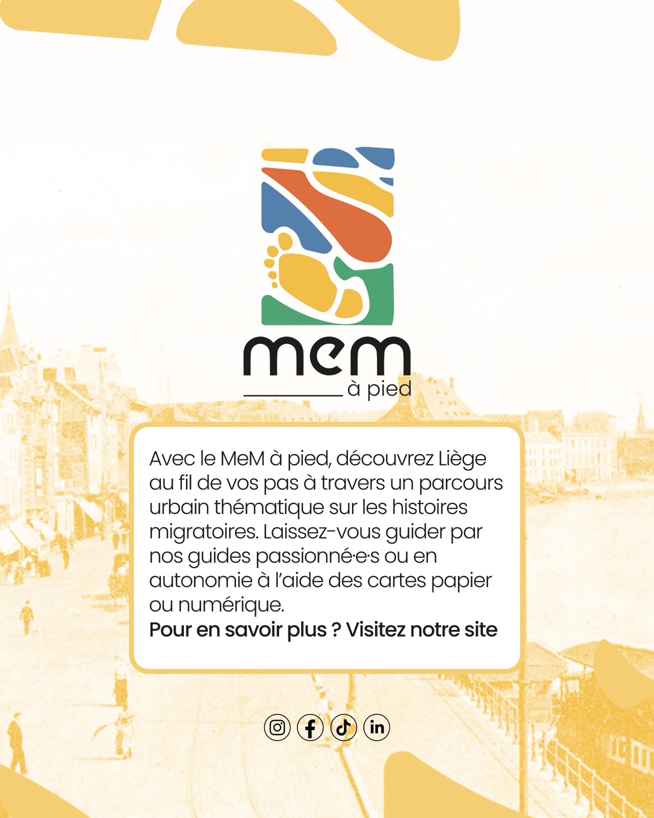 MeM à pied, parcours muséal liégeois autour des migrations