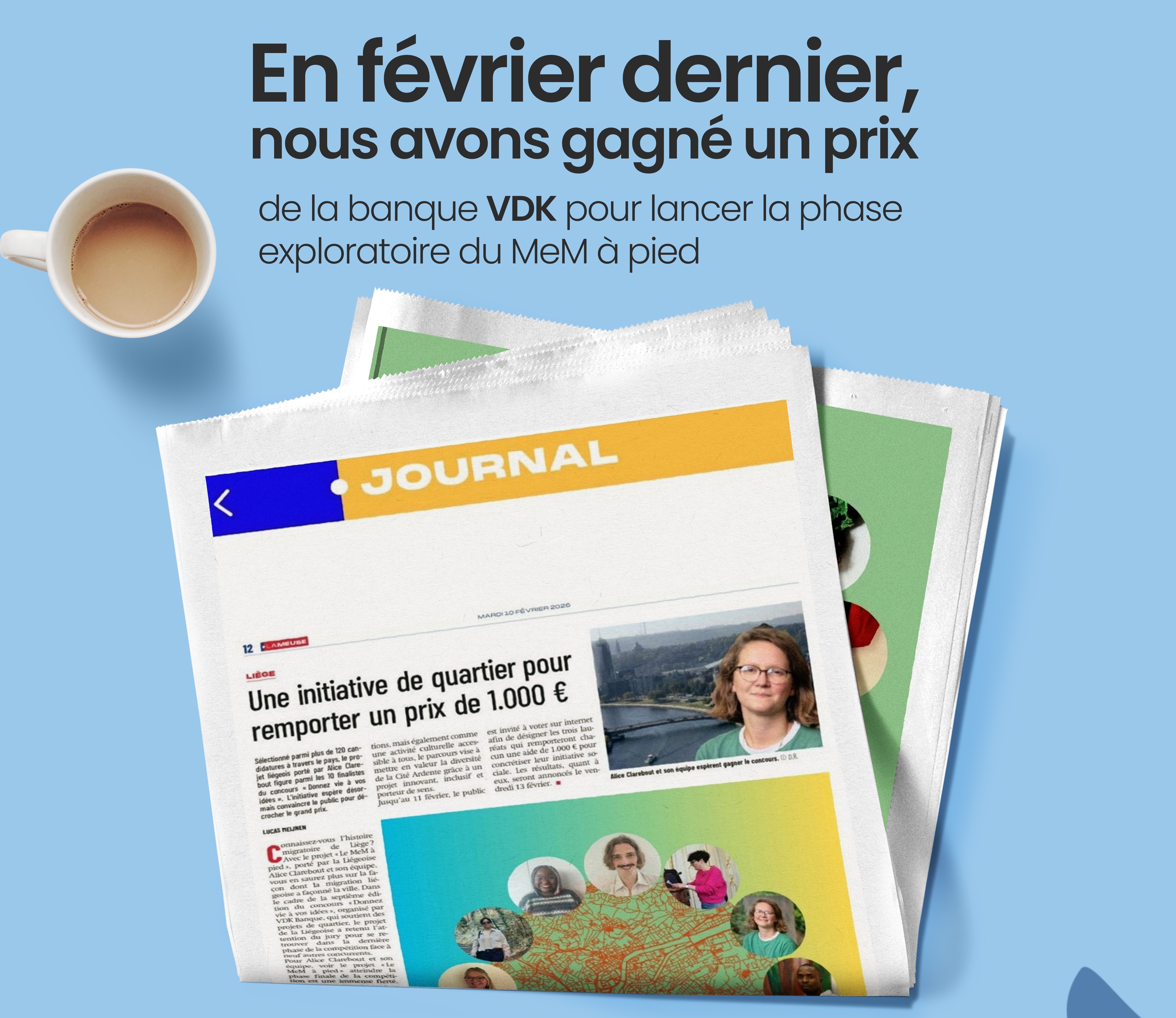 MeM à pied, parcours muséal liégeois autour des migrations