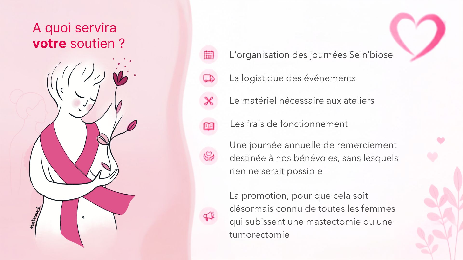 SEIN’BIOSE, APRÈS UN CANCER DU SEIN