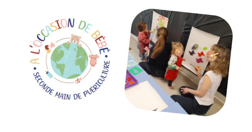 A l’occasion de bébé : Un lieu de vie et une seconde vie pour les articles des tout petits.