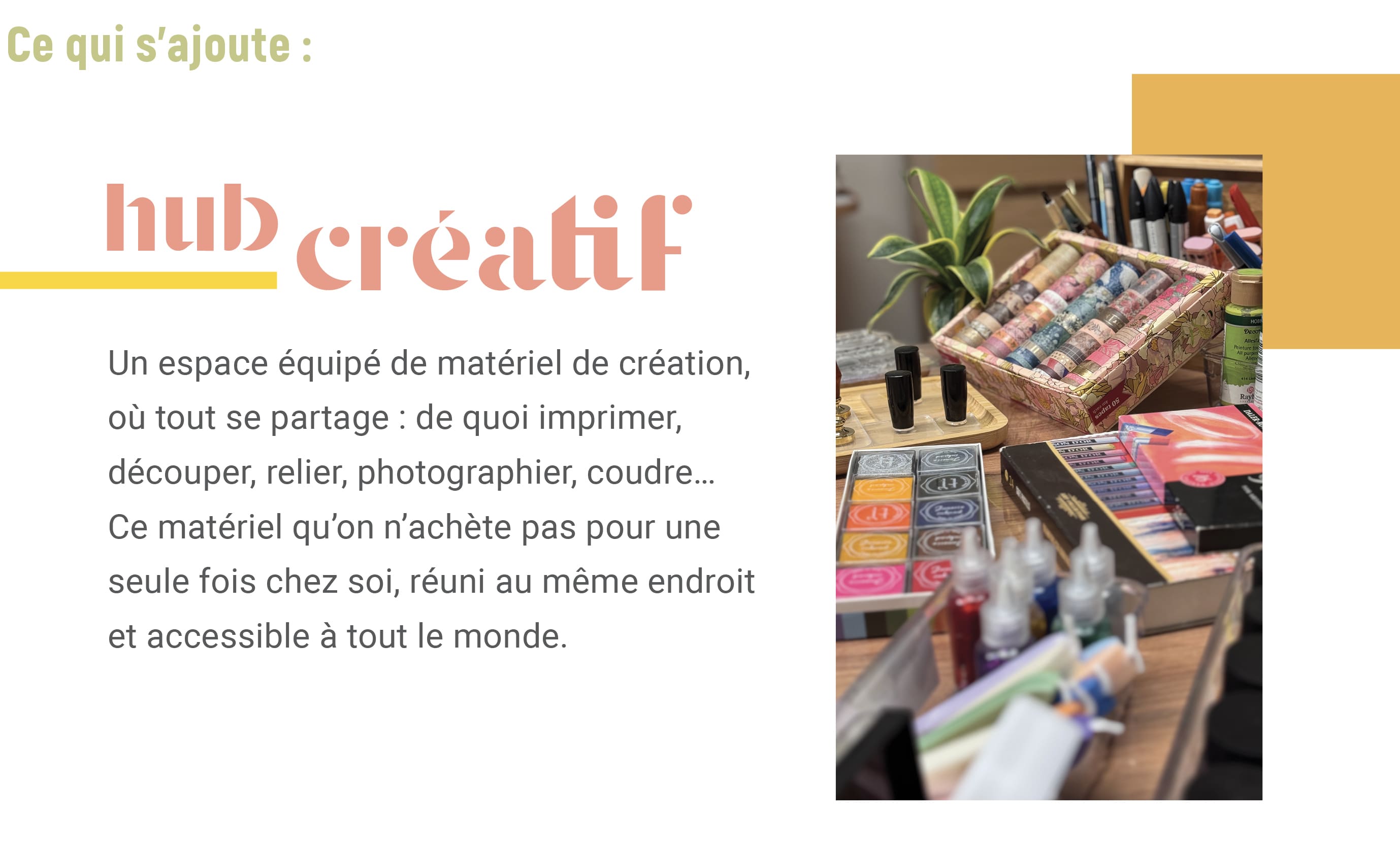 Participez à l'évolution de Canopy Workspace en Creative Space